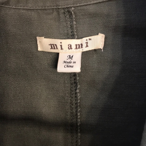 Green peplum jacket - Picture 2 of 6